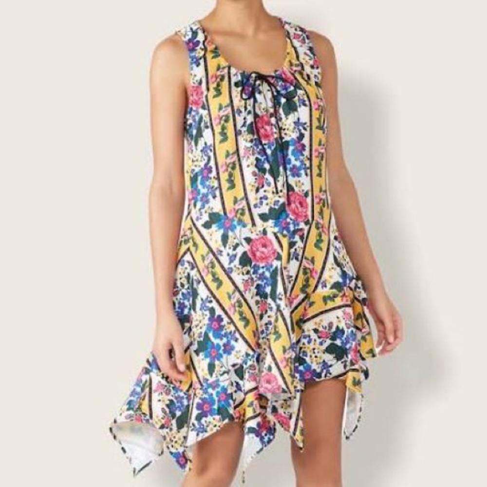 Marques Almeida Floral Mini Dress